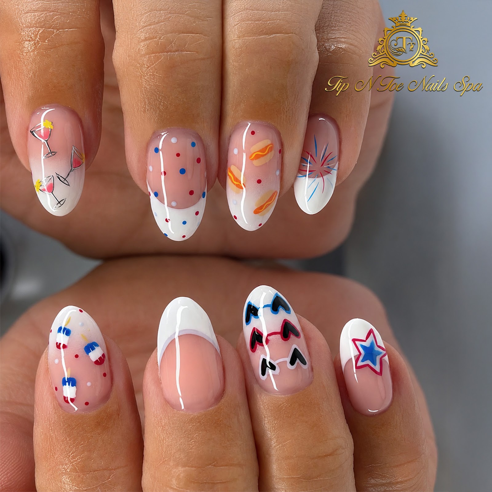 Tip N Toe Nails Spa nail photo 3